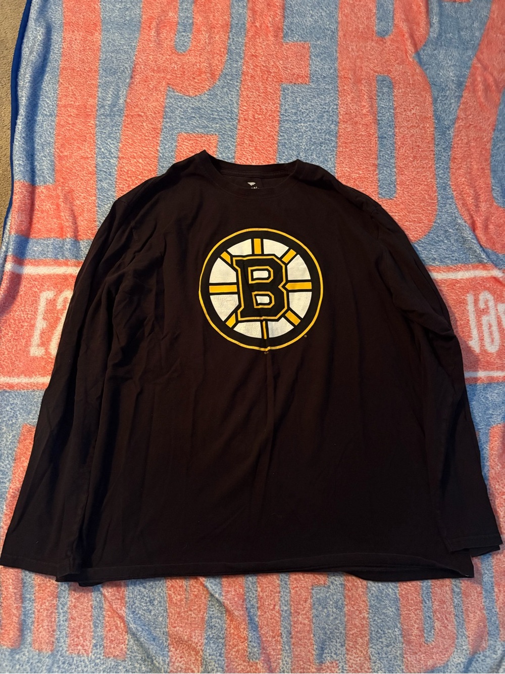 Fanatics Boston Bruins Long Sleeve Shirt Size XL